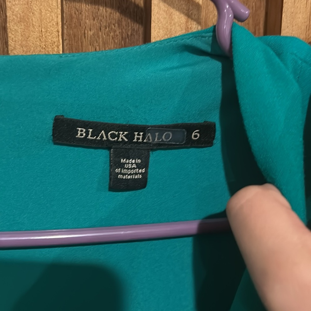 Black Halo Luka mini dress Size 6 - Picture 5 of 8